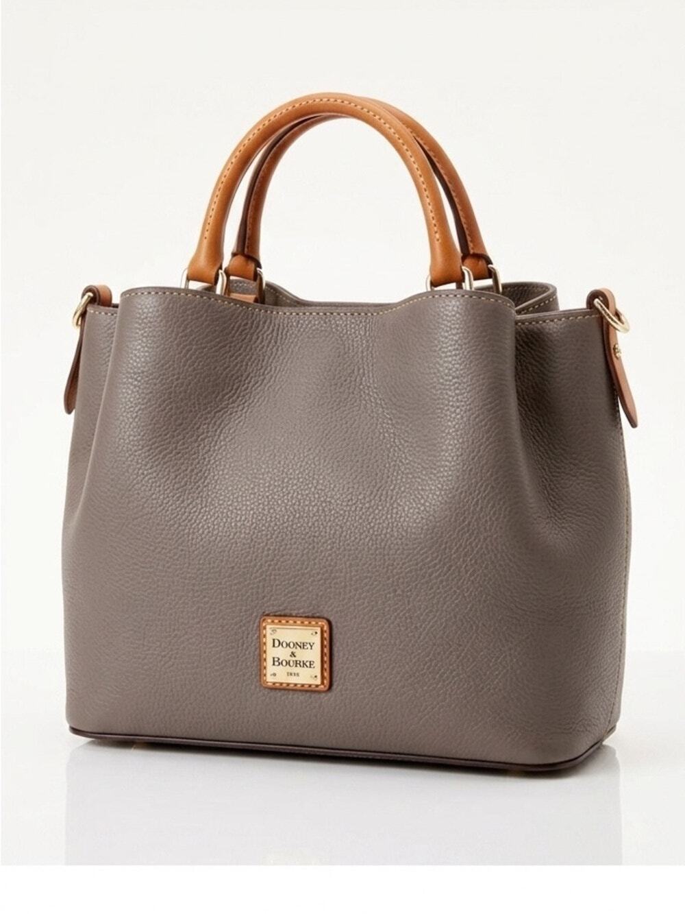 ✨ Dooney & Bourke Small City Barlow Tote - Classic Satchel in Elephant